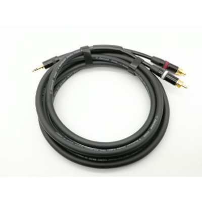 E32-3,5-2RCA-0900 Кабель аудио 3.5мм-2хRCA, 9м, ZZcable