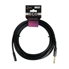 E49-6,35-3,5F-0500-0 Удлинитель-переходник 6,35-3,5мм female, 5м, ZZcable