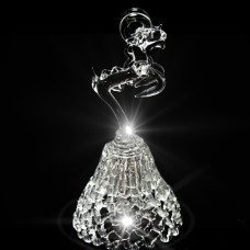GH-M038 Колокольчик хрустальный «Овен», средний, Гусь Хрустальный GH-M038 Колокольчик хрустальный «Овен», средний, Гусь Хрустальный