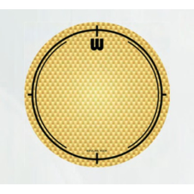 WSKV-YL Single Pedal Dot Kevlar Наклейка на пластик бас-барабана, кевлар, Williams