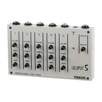 LILLIPUT-5B Микшерный пульт, 3 линейных/ 2 микрофонных входа, Yerasov