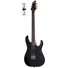 Schecter BANSHEE-6 SGR BLK Гитара электрическая, 6 струн, чехол в комплекте