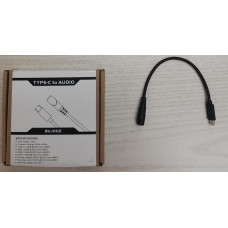 BUJ002(1.5m) Кабель акустический Type-C-3.5мм female, 1.5м, Soundking