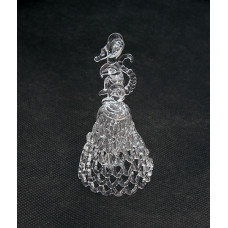 GH-L028 Колокольчик хрустальный «Мышка», малый, Гусь Хрустальный