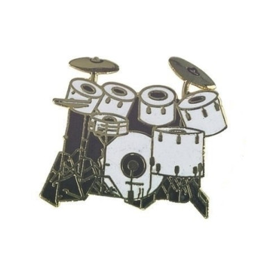 GEWA значок ударная установка белый значок