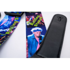 Bosstone GS-303B Rolling Stones Ремень для гитары, тканевый с рисунком Rolling Stones