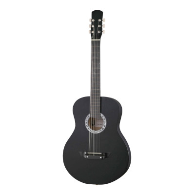 ACD-40A-12-BK Акустическая гитара, черная, АККОРД