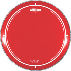 WR2-7MIL-22 Target Series Red Пластик для бас-барабана 22", красный, Williams
