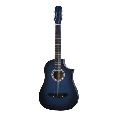 ACD-39A-513-BL Акустическая гитара, с вырезом, синий санберст, АККОРД