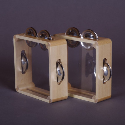 MS-RZ-BB-02 Бубен из массива березы с натяжкой д.15см, Мастерская Сереброва