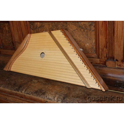 GU-11.29.19.56100 Гусли Звучные 19 струн, твердые породы, светлые, Гусельник