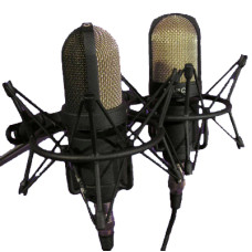 1052122 МК-105-Ч-С-ФДМ Микрофон конденсаторный, черный, стереопара, Октава