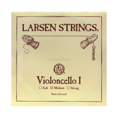LARSEN Standard medium струна A (Ля) для виолончели, среднее натяжение