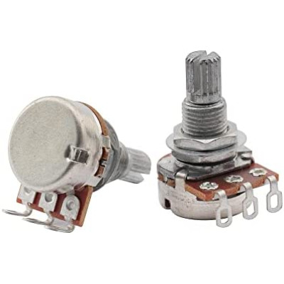 M283-2 Потенциометр громкости B250K (лин), 2шт, Musiclily