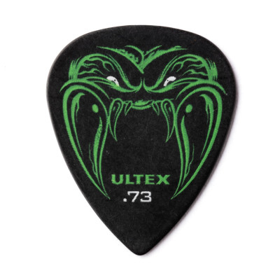 PH112P.73 Black Fang Медиаторы, 6шт, толщина 0,73мм, Dunlop