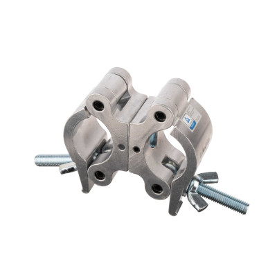 223P250-DD Струбцина крепежная, двойная, поворотная, 38-51мм, Laudio