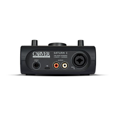 CARVER Saturn I Аудио интерфейс. 1 комбинированных входа XLR/TRS для микрофонов и линейных сигналов