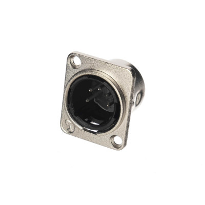 CA222 Разъем панельный XLR male 5Р 5-пиновый, Soundking