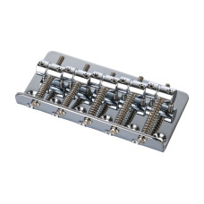 BB052-CR Бридж (струнодержатель) для 5-струнной бас-гитары, хром, Paxphil