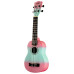 Kaimana UK-21 LBPK Укулеле сопрано, цвет сине-розовый
