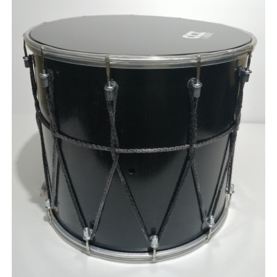 BK-13Glv Барабан кавказский 13" с веревкой, 31х33см, цвет — черный, Мастерская Бехтеревых