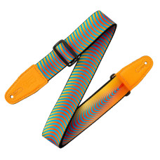 MP2OI-003 Optical Illusion Series Ремень для гитары, полиэстер, звуковой удар, Levy's
