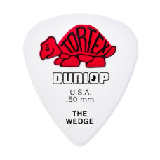 424P.50 Tortex Wedge Медиаторы 12шт, толщина 0,50мм, Dunlop