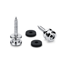 24030200 S-Lock M Крепление ремня, хром, 2 шт, Schaller 24030200 S-Lock M Крепление ремня, хром, 2 шт, Schaller