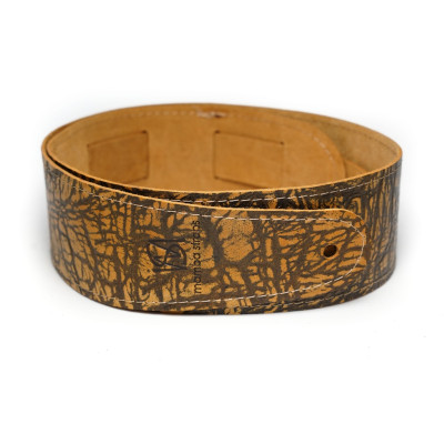 MB6061-120-1 Ремень для гитары, кожаный, солнечный тигина, Mamba straps