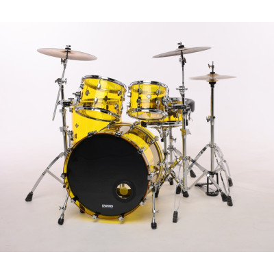 UBA-Am-2216/5 Барабанная установка, акрил, желтая (5 коробок), Мастерская Бехтеревых