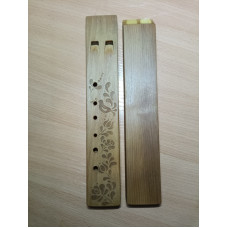 TMA-SDG-DT Двойная прямоугольная флейта Соль (G), Таежная Музыкальная Артель