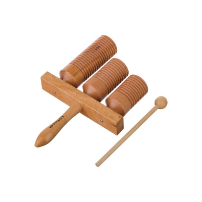 FLT-G5-3 Агого тон-блок деревянный на ручке 3 шт. Fleet