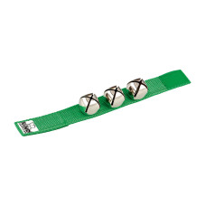 NINO961GR Колокольчики на запястье, зеленый, Nino Percussion