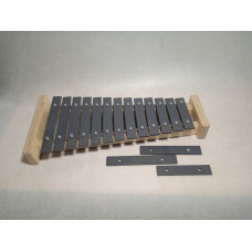 SGS1 Колокольчики (глокеншпиль) сопрано диатоника, 13 нот +3 дополнительных, Sinkopa