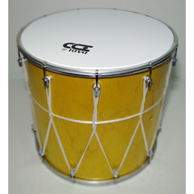 BK-13Lv Барабан кавказский 13" с веревкой, 31х33см, желтый, Мастерская Бехтеревых