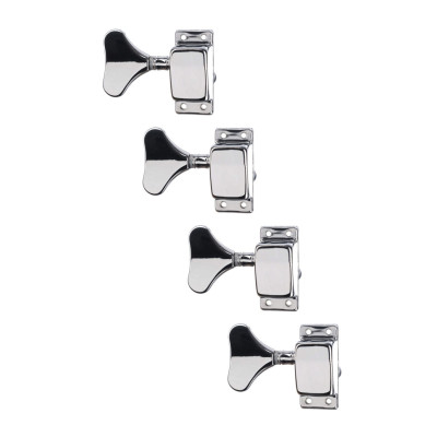 JB-120C-4R-CR Колки для бас-гитары 4п, хром, Paxphil