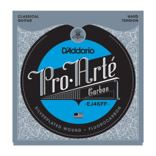 EJ46FF Pro-Arte Carbon Комплект струн для классической гитары, сильное натяжение, D'Addario