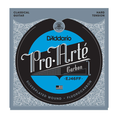 EJ46FF Pro-Arte Carbon Комплект струн для классической гитары, сильное натяжение, D'Addario
