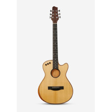 LE-A1-N Электро-акустическая гитара, цвет натуральный, Smiger