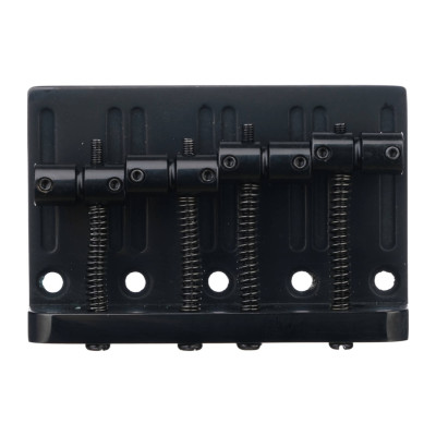 BB009-BK Бридж для бас-гитары, черный, Paxphil