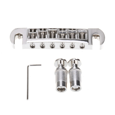 MX1280NK Бридж Tune-o-matic Wraparound для Gibson Les Paul, никель, Musiclily