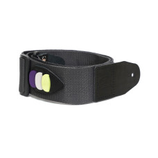 MB5030-158 Ремень для гитары, нейлоновый, темно-серый, Mamba straps