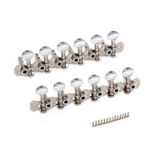 LOD-017A-12 Комплект колковой механики на планке для 12-струнной гитары, Alice