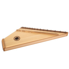 GU-11.32.15.56900 Гусли Звончатые крыловидные Прима, 15 струн, тв.породы, макс., светлые, Гусельник