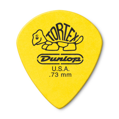 498P.73 Tortex Jazz III XL Медиаторы 12шт, толщина 0,73мм, Dunlop