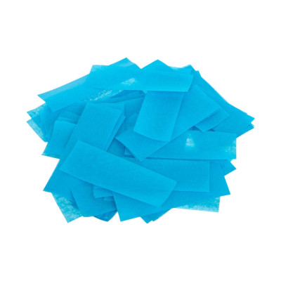 FTPCLB Конфетти из специализированной бумаги (тишью) 17х55мм, светло-синий, упаковка 1 кг, LFocus
