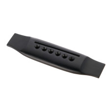 GBE Струнодержатель акустической гитары, черное дерево, WBO GBE Струнодержатель акустической гитары, черное дерево, WBO