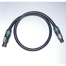 YES-SP002NE-1m Кабель акустический с разъёмами Neutrik Speakon, 1м, YES