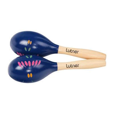 M0 Деревянные маракасы на ручке диаметр 6.1cм, длина 21см. Fleet