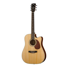 MR600F-NS MR Series Электро-акустическая гитара, с вырезом, цвет натуральный матовый, Cort
